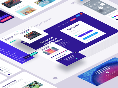 Starup 3 Generator By Craftwork Studio For Designmodo On Dribbble