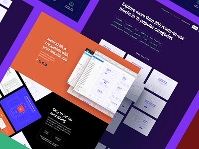 Method Wireframe Kit 2.2 blocks bootstrap clean craftwork figma freebie google fonts grid photoshop prototype prototyping sketch ux ux kit vector web web design website wireframe xd