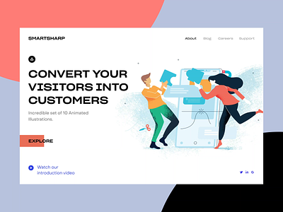Animated Website Background designs, themes, templates and downloadable  graphic elements on Dribbble