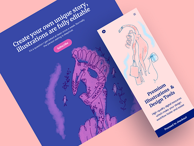 Aurora Illustrations — Incredible hand drawn illustration pack