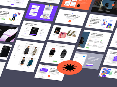 Meet brand new Singleton block colorful component customization design kit landing layout modern object pages sketch smart styleguide stylish ui vector