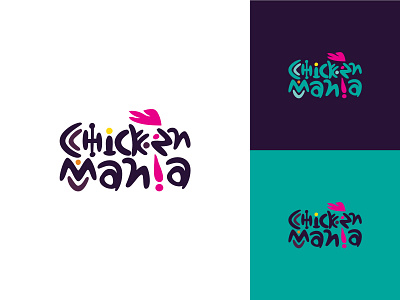 Chicken Mania brand brand identity branding branding design design icon idenity illustration logo logo design restaurant