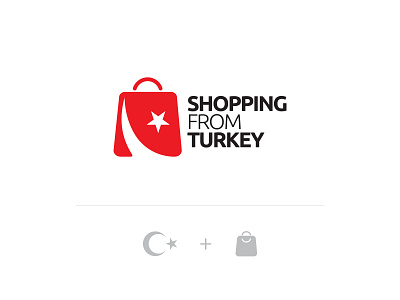 Shopping from Turkey brand brand identity branding branding design design ecommerce graphic design icon illustrator logo logo design logo designer logos online shop shopping shopping bag turkey turkish