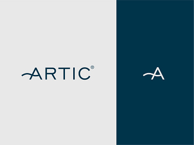 Artic - Rebrand branding clean design flat identity illustration lettering logo minimal mobile type typography vector