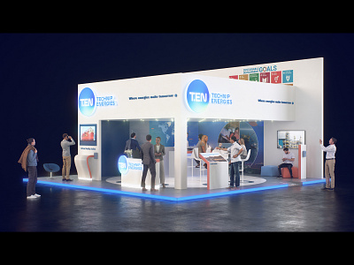 Technip Energies | 3D Booth Design