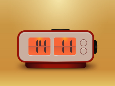 Alarm Clock icon vector