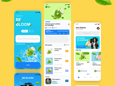 e-Learning App Designs