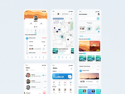 Travel App Design