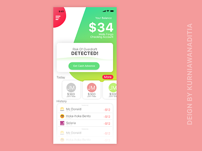 Main Screen For Finance App app concept branding dashboard design finance app fintech illustration ui uiux design ux design web web design