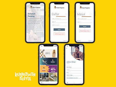 Hush Puppies App Concept