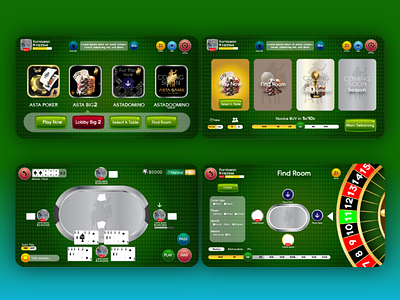 Game design for Poker by Aditia Kurniawan on Dribbble