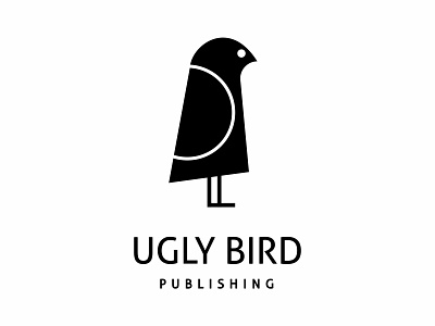 Ari Karnovski Portfolio Logo 062 bird black white branding design drawing flat graphics icon logo logoh logoperhour sample sign ugly bird vector