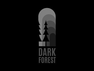 Ari Karnovski Portfolio Logo 078 | Red Riding Hood Project arikarnovski colours dark design drawing flat forest graphics logo portfolio sign vector