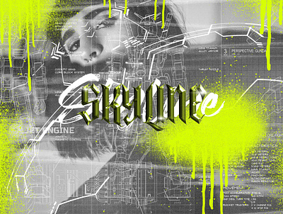 THFTR - SKYLINE futuristic modern tech techno technology woman