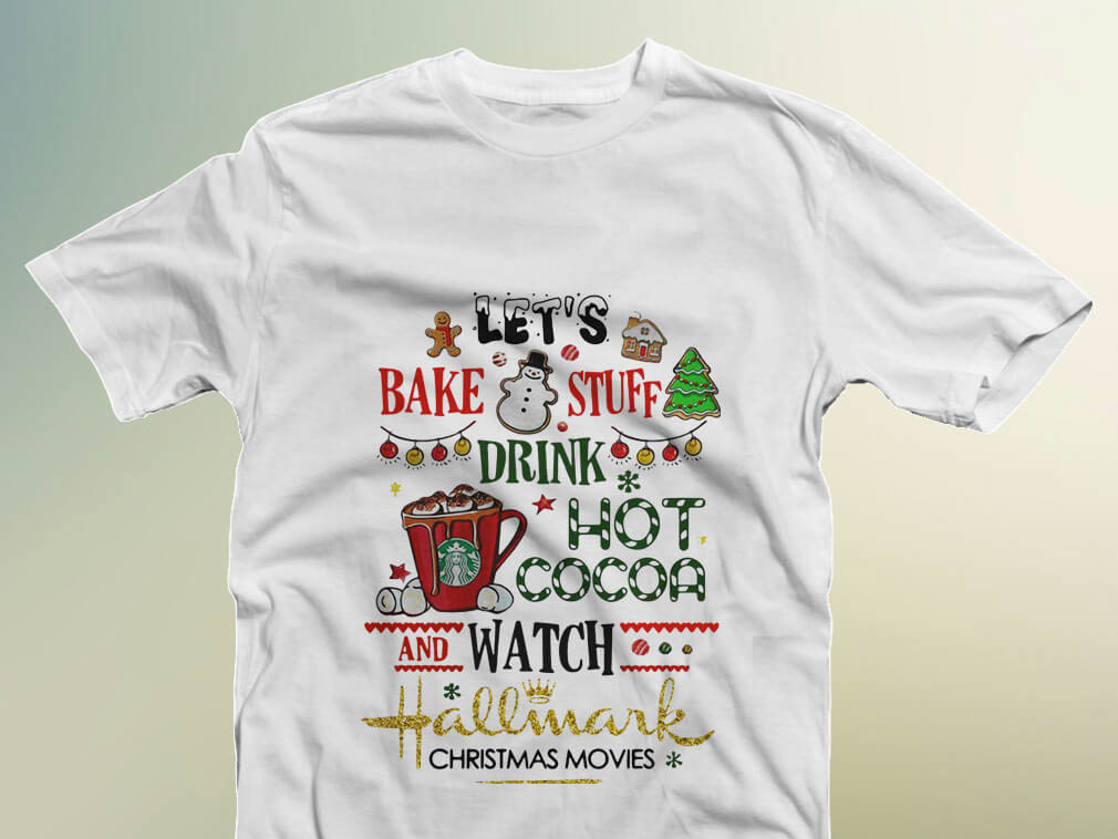 hallmark and hot cocoa shirt