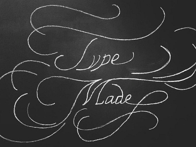 Typemade Chalk Lettering typemade