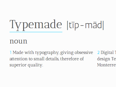 Typemade, March 16, 2012 —save the date— typemade typography