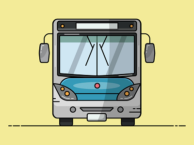 Bus bus cairo transportation design app flat flat bus illustration illustration art illustrator line art vector vector bus vector illustration