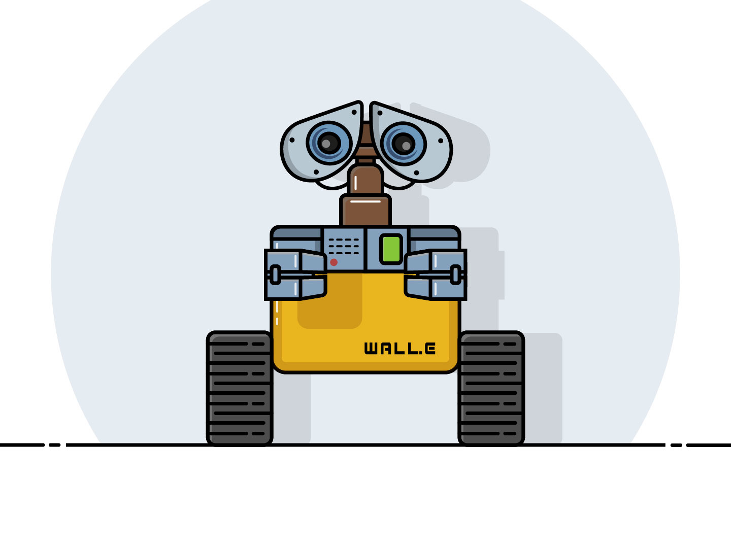 Download Wall-E by Noha Basiouny on Dribbble