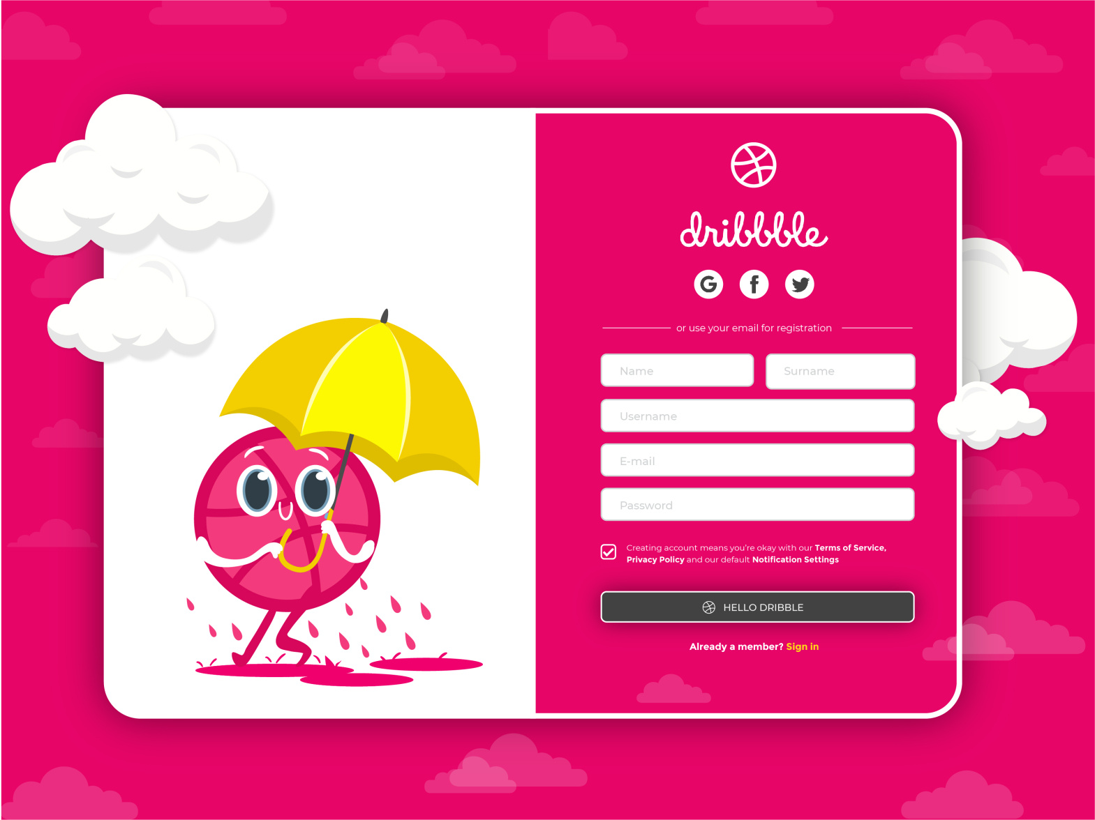 dribble-app-sign-in-redesign-monsoon-theme-by-shikha-rajput-on-dribbble