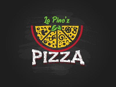 La Pino'z Pizza - Rebranding app branding design dribbbleweeklywarmup dribble illustration logo typography weekly challenge weeklywarmup