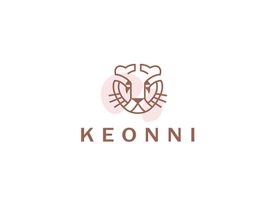 Logo for Korean Fashion Brand "Keonni" branding design graphic design illustrator logo logo gesign logos logotype vector