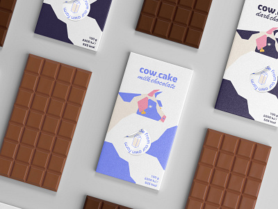 Branding for Cow.Cake. Chocolate branding design graphic design illustrator vector