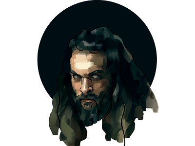 Aquaman Portrait aquaman illustration illustrator photoshop portrait portrait design