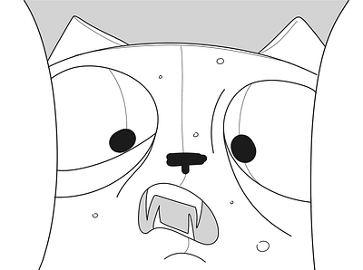 Character Design: Cat Named Mumble 4 cartoon cat character comics design funny illustration