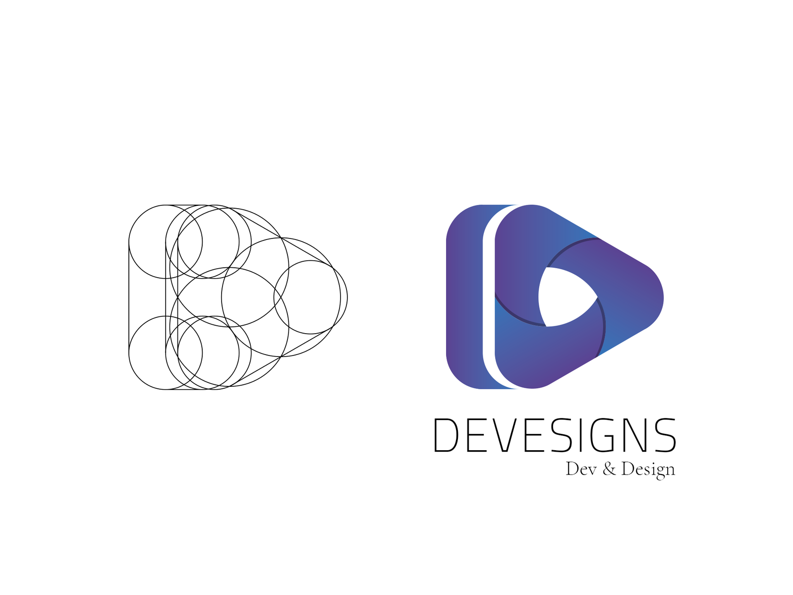 Practicing Golden Ratio - Devesigns Logo Concept by Ngo ...
