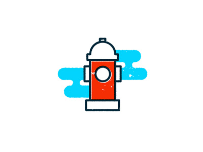 Fire Hydrant icon illustration logo