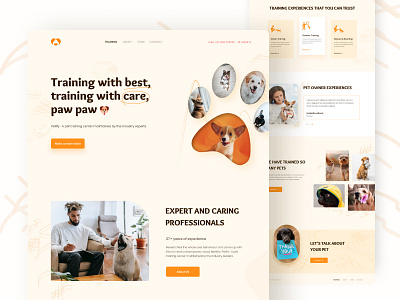 Petify Website - Pet Training Center