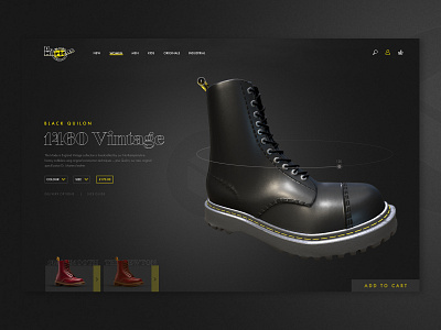 Dr Martens Product Page