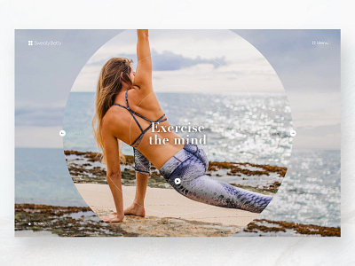 Sweaty Betty Landing Page Concept