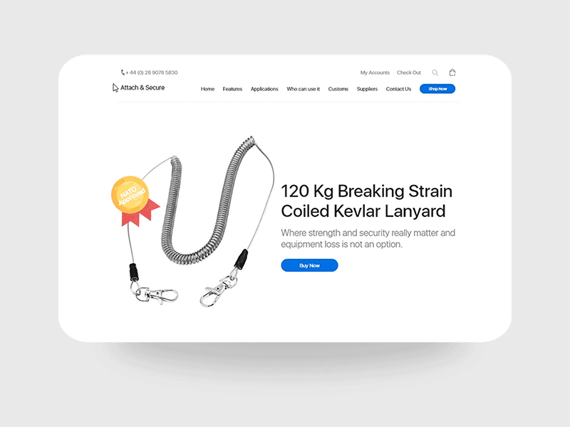 Product Landing Page