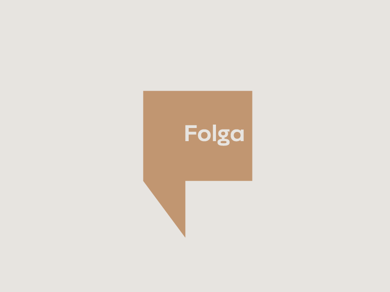 Folga' identity design identity quote digital publishing branding design branding logo