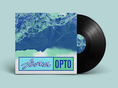 Février — OPTO artwork design design graphic design graphique electro ep graphic logo logotype montagne mountains music music artwork photoshop vinyl