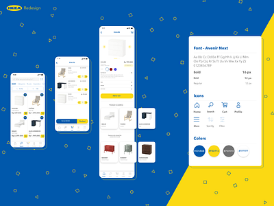 IKEA Redesign ikea mobile ui uiux ux