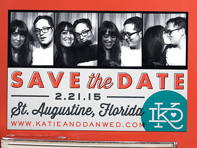 Save the Date Magnets magnet photo booth save the dates