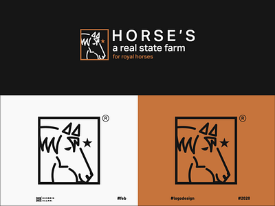 Horse's / brand logo branding design icon identity logo logo design logo love logo showcase logodesign logomark logos logosketch logotype