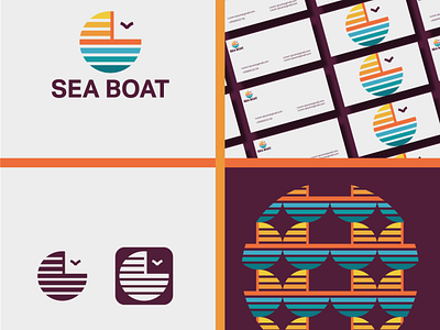 sea boat branding design hussen allam identity logo logo a day logo design logo icon logo maker logo mark logo marks logodesign logogram logogrid logos logotype