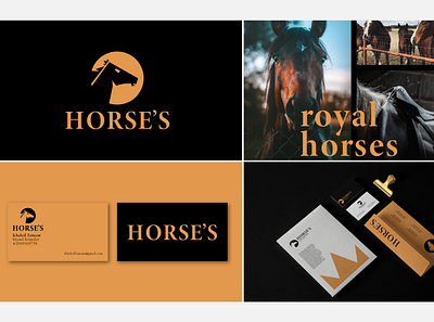 HORSE'S / BRANDING branding design identity logo logo a day logo design logo mark logodesign logos type