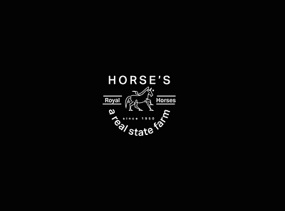 Horse's / brand mark brand identity branding creative logo creativity horse horse logo inspiration logo logo design logo mark logodesign logos monogram logo monoline