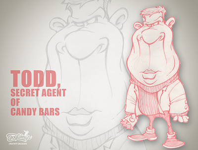 TODD CB AGENT branding chipdavid design dogwings drawing illustration sketch sketchstories