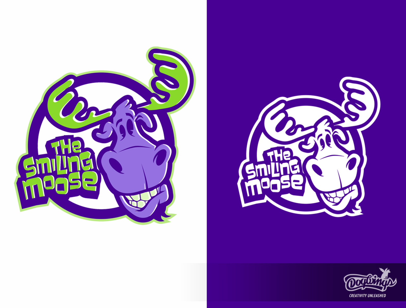 THE SMILING MOOSE by Chip David on Dribbble