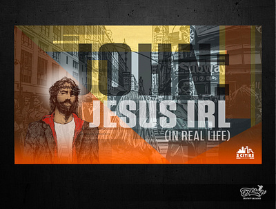 JESUS IRL - theme graphic chipdavid creative design dogwings drawing illustration jesus theme graphic vector