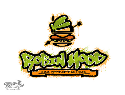 ROBINHOOD food truck branding chipdavid creative design dogwings drawing foodtruck illustration logo robinhood vector