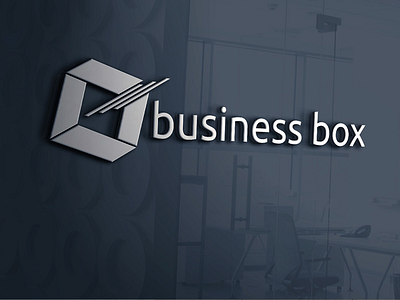 Business box branding design logo vector