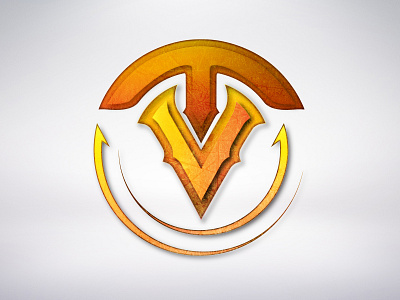 Viral Trade - online gaming community branding design logo vector