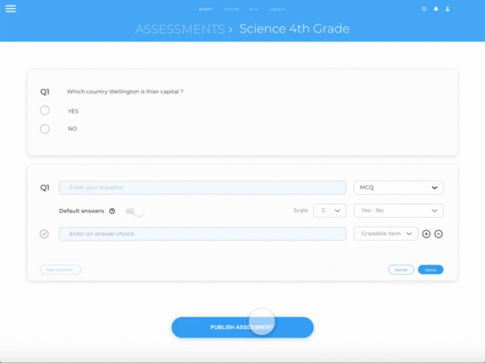 Assessment Creation - part 2